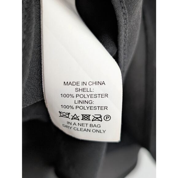 Kate Spade Black Sequin Fringe Swing Dress - Size 6 Knee Length - Picture 10 of 10